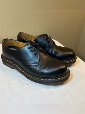 Dr. Martens 1461 Smooth Leather 3 Eye Oxford Shoes Black Women’s Size 8
